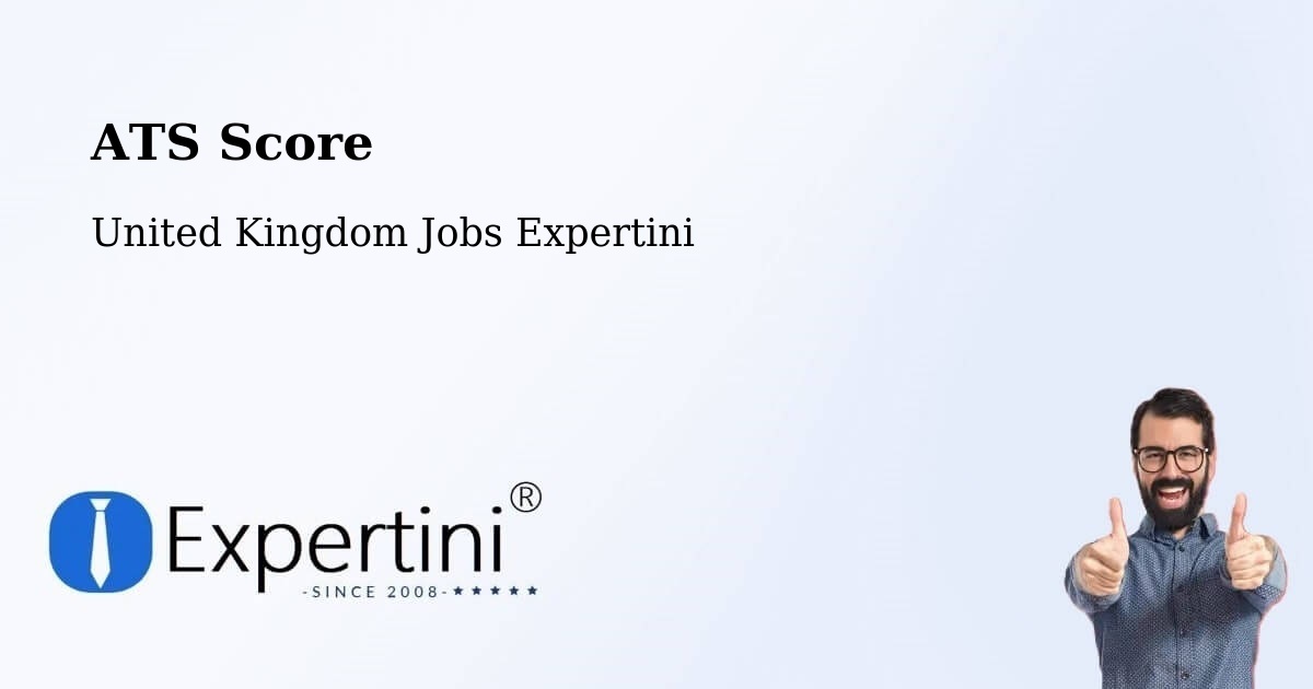 Resume ATS Score & Job Description Match Tool – Barking - United Kingdom Jobs Expertini